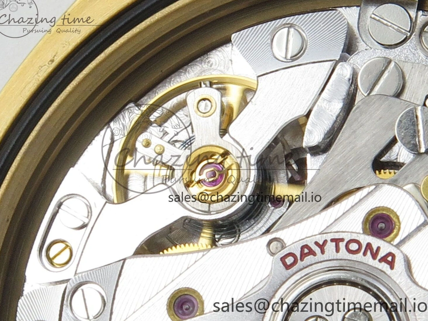 1:1 Edition V6（Gain YG Dial Weight） QF Daytona Best SH4131 Green On 126508 Markers Bracelet Stick 0105